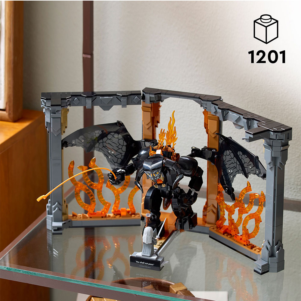 LEGO Icons - Der Herr der Ringe Balrog Bücherstütze (10367)