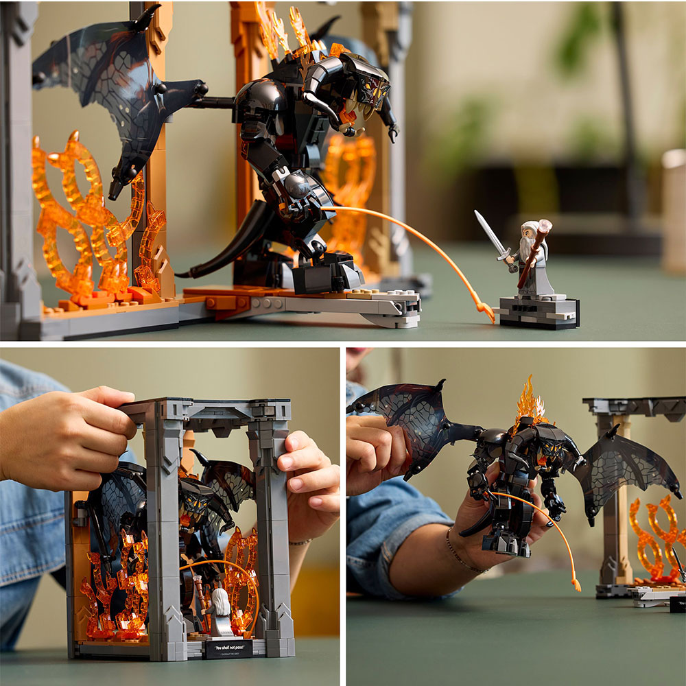 LEGO Icons - Der Herr der Ringe Balrog Bücherstütze (10367)