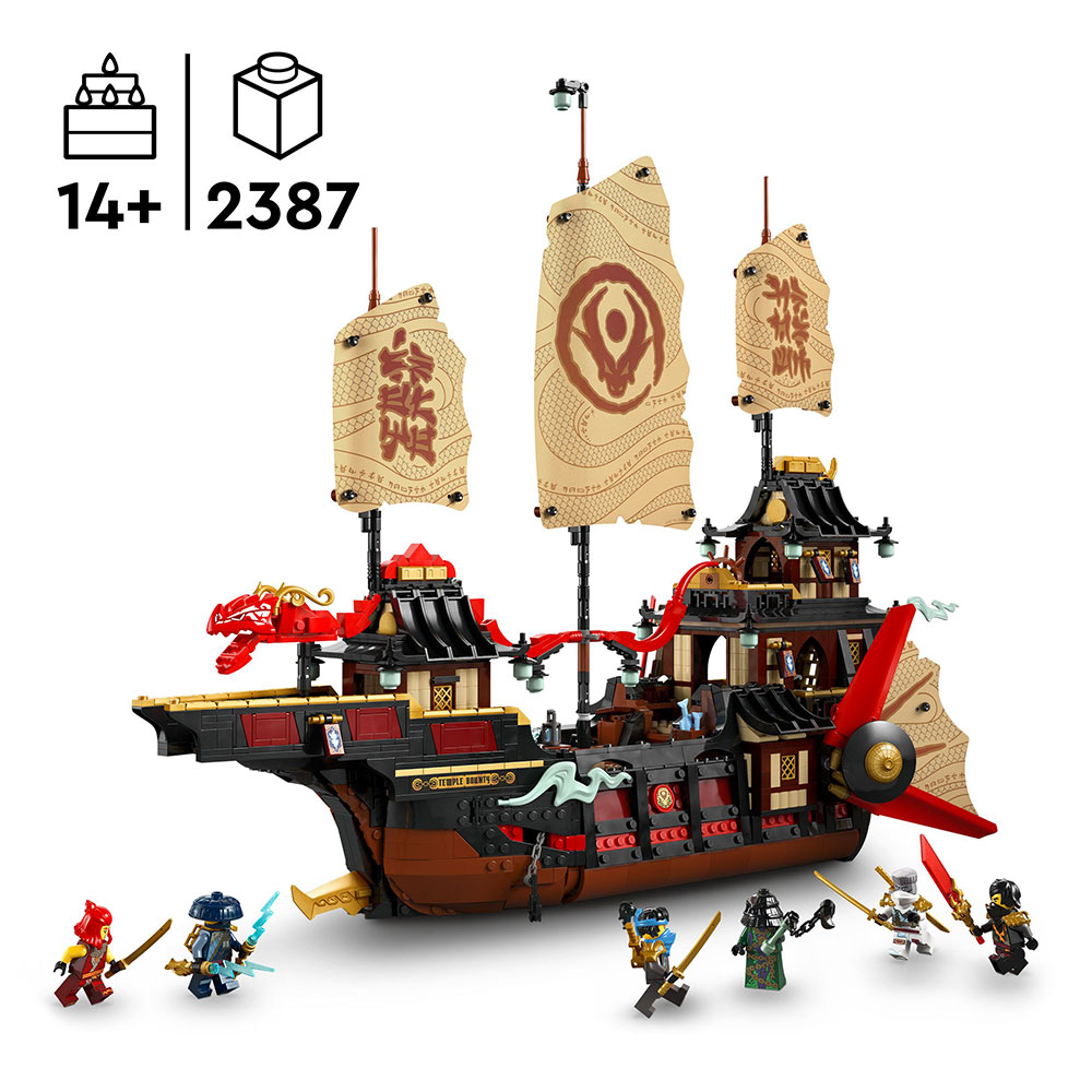 LEGO NINJAGO - Der Tempel-Flugsegler (71848)