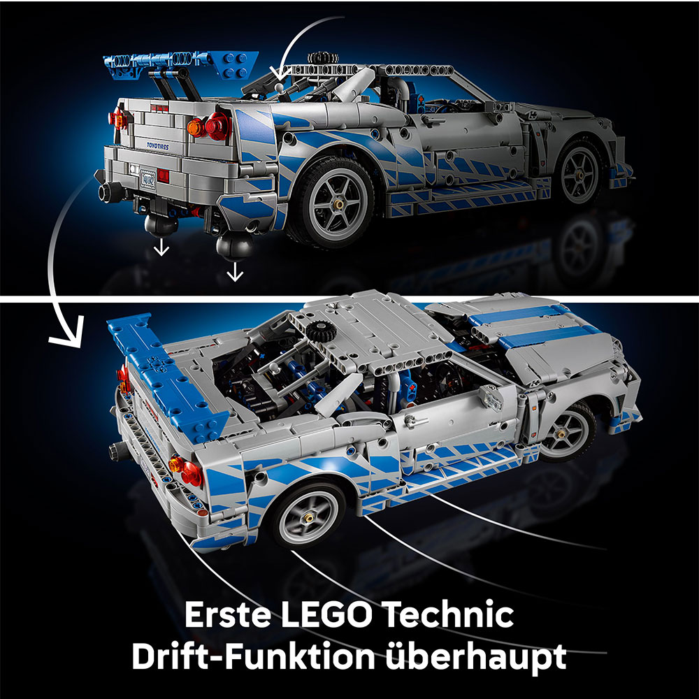 LEGO Technic - 2 Fast 2 Furious Nissan Skyline GT-R R34 (42210)