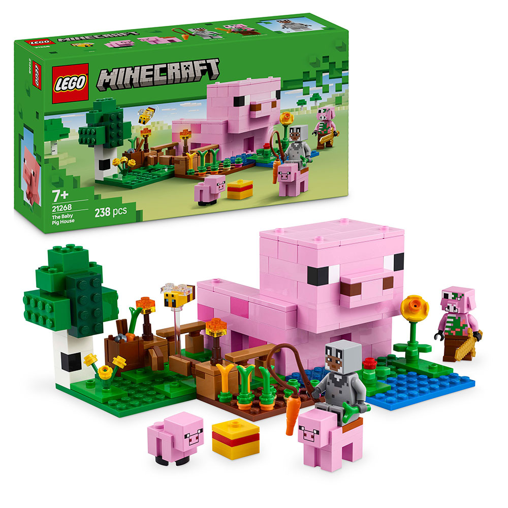 LEGO Minecraft - Das Babyschwein-Haus (21268)