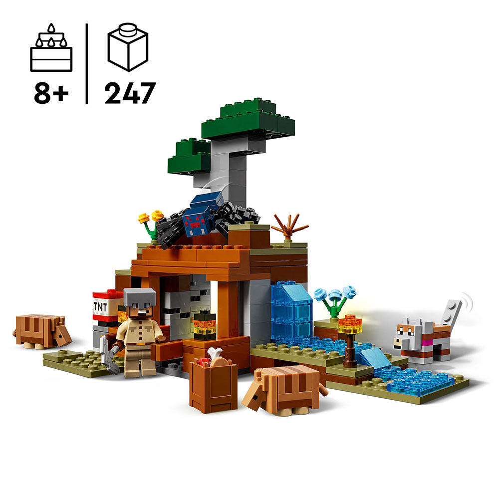 LEGO Minecraft - Die Expedition zur Gürteltiermine (21269)