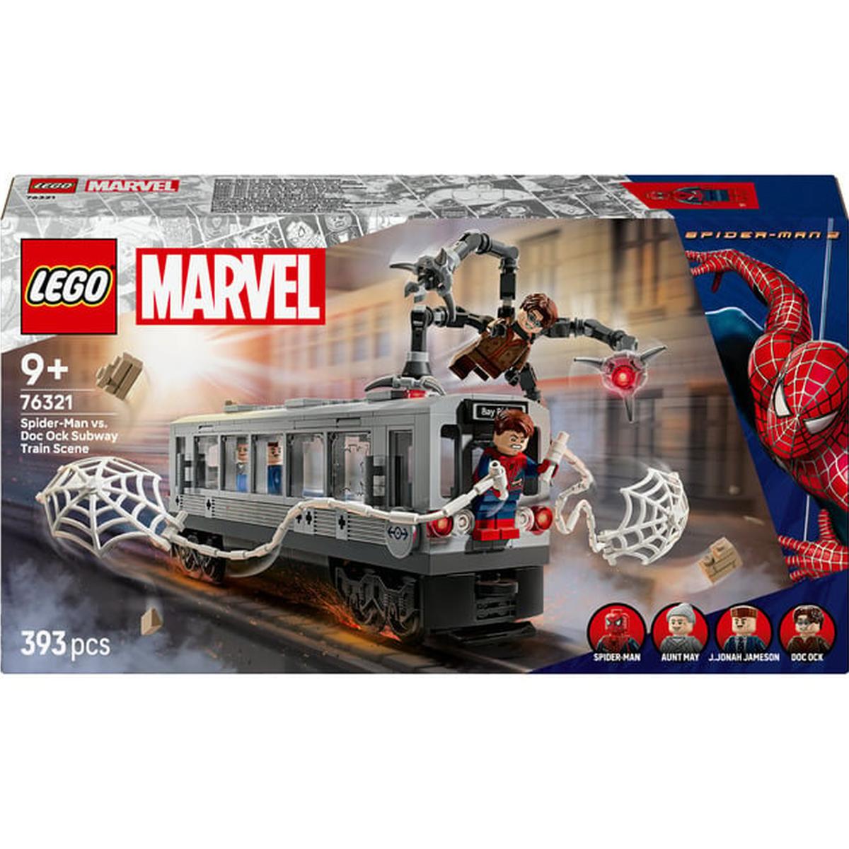 LEGO Marvel - Spider-Man vs. Doc Ock: Showdown in der U-Bahn (76321)