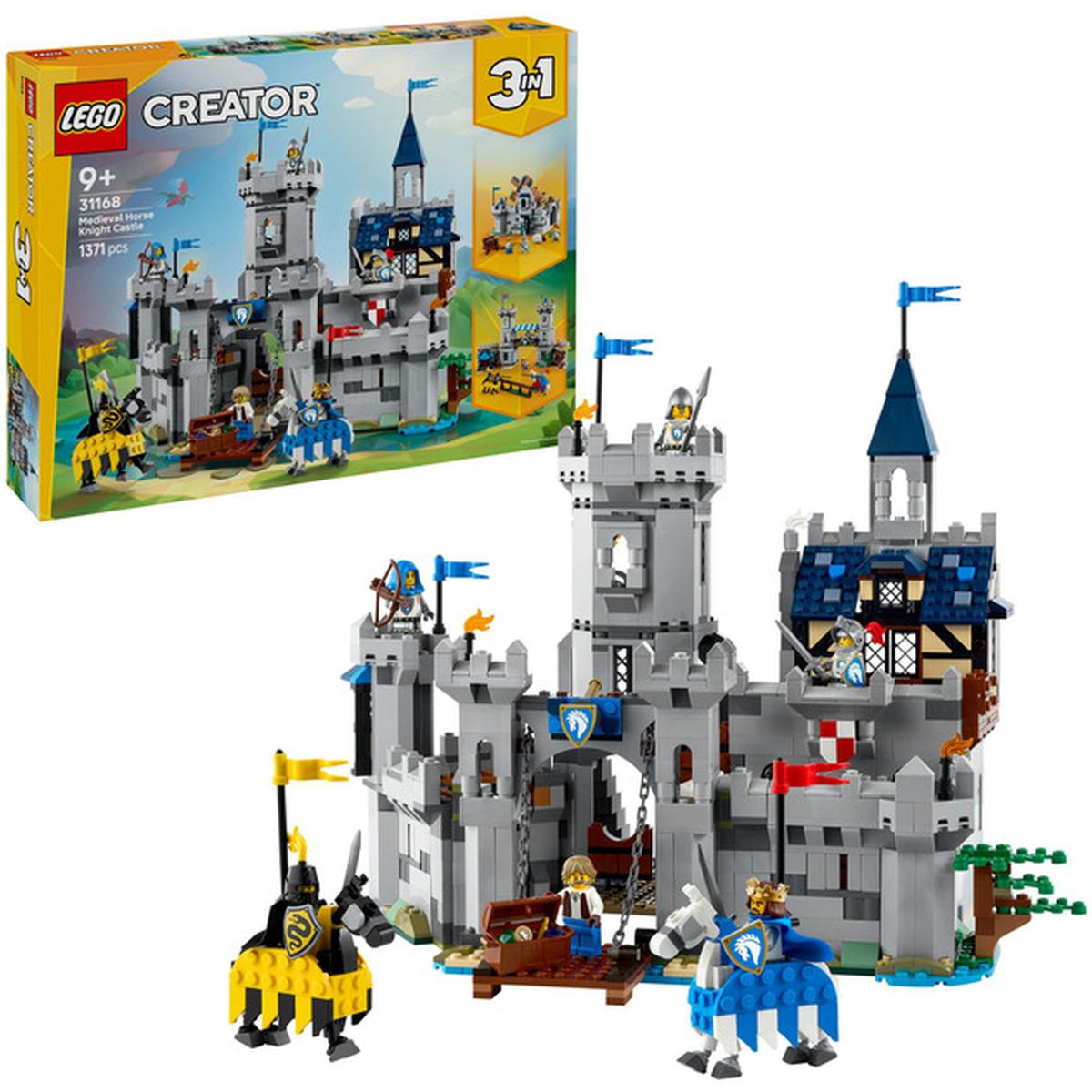 LEGO Creator 3in1 - Ritterburg im Mittelalter (31168)
