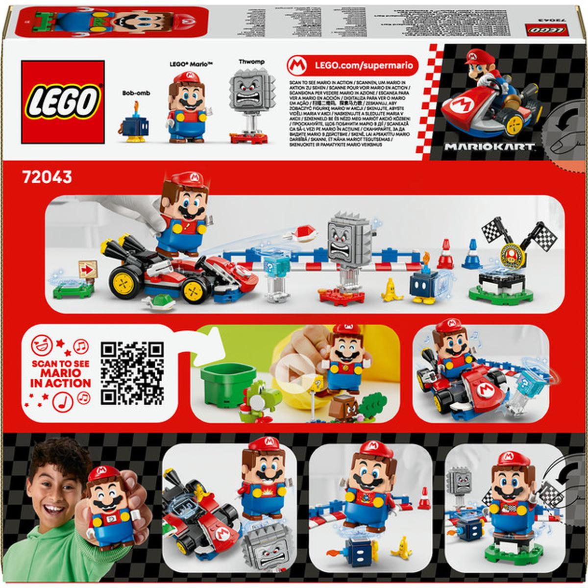 LEGO Mario Kart Interaktiver Mario & Standard-Kart (72043)