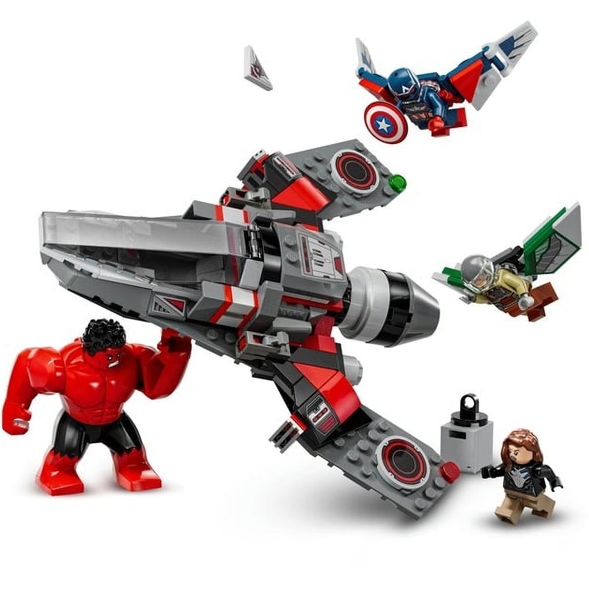 LEGO Marvel - Showdown zwischen Captain America und Red Hulk (76292)