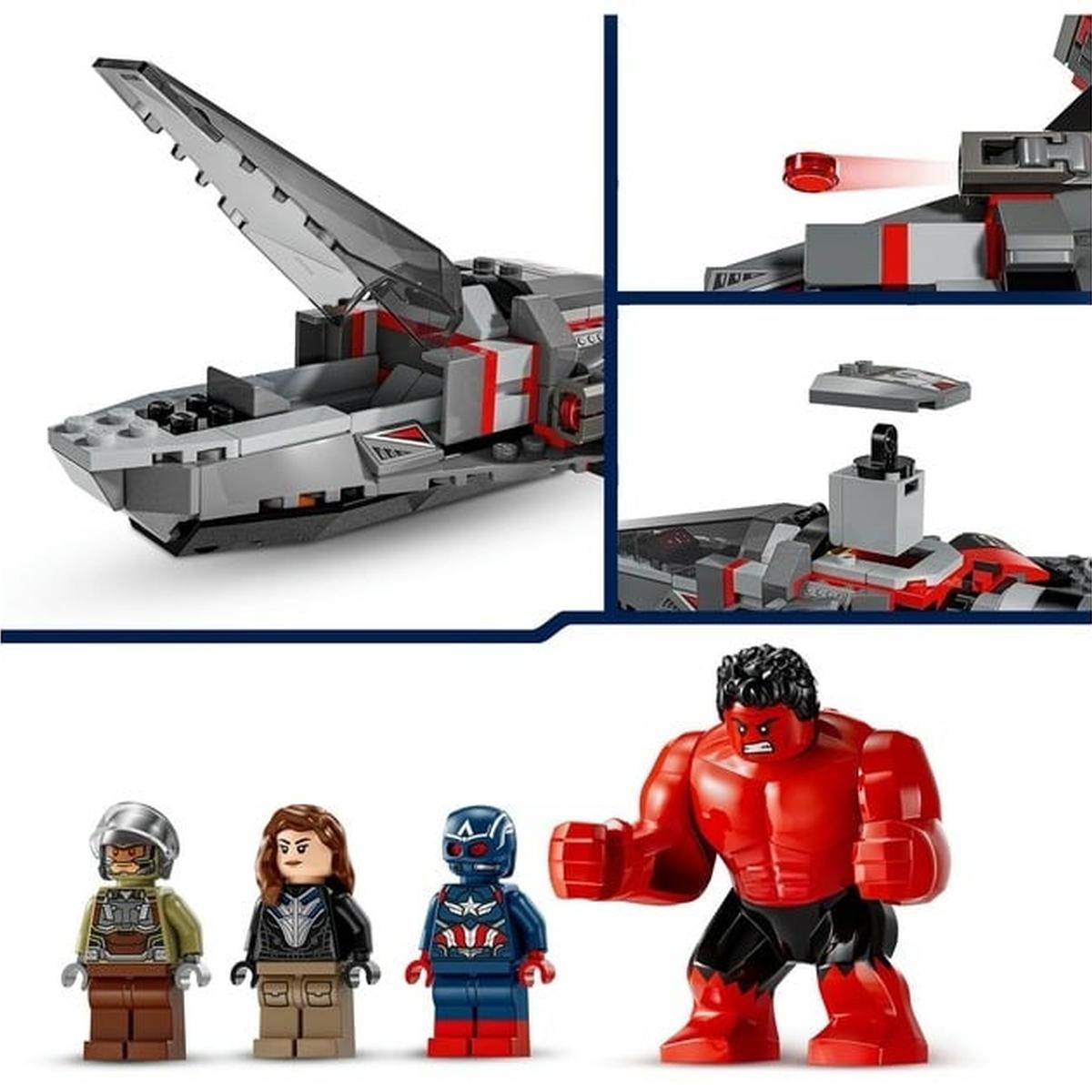 LEGO Marvel - Showdown zwischen Captain America und Red Hulk (76292)