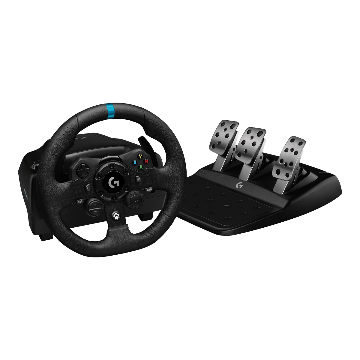 Logitech G G923 TRUEFORCE Gaming Rennlenkrad mit Pedalen