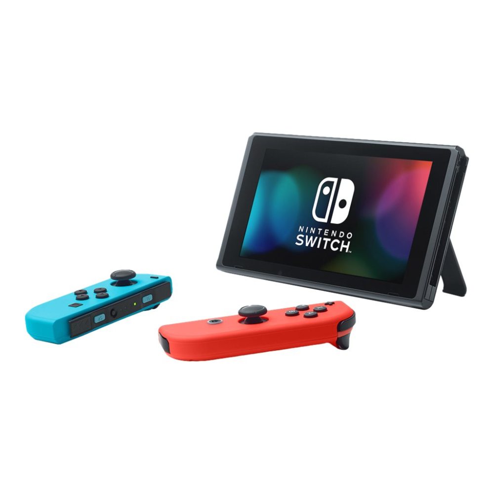 Nintendo Switch V2 (2022) neon-rot/neon-blau