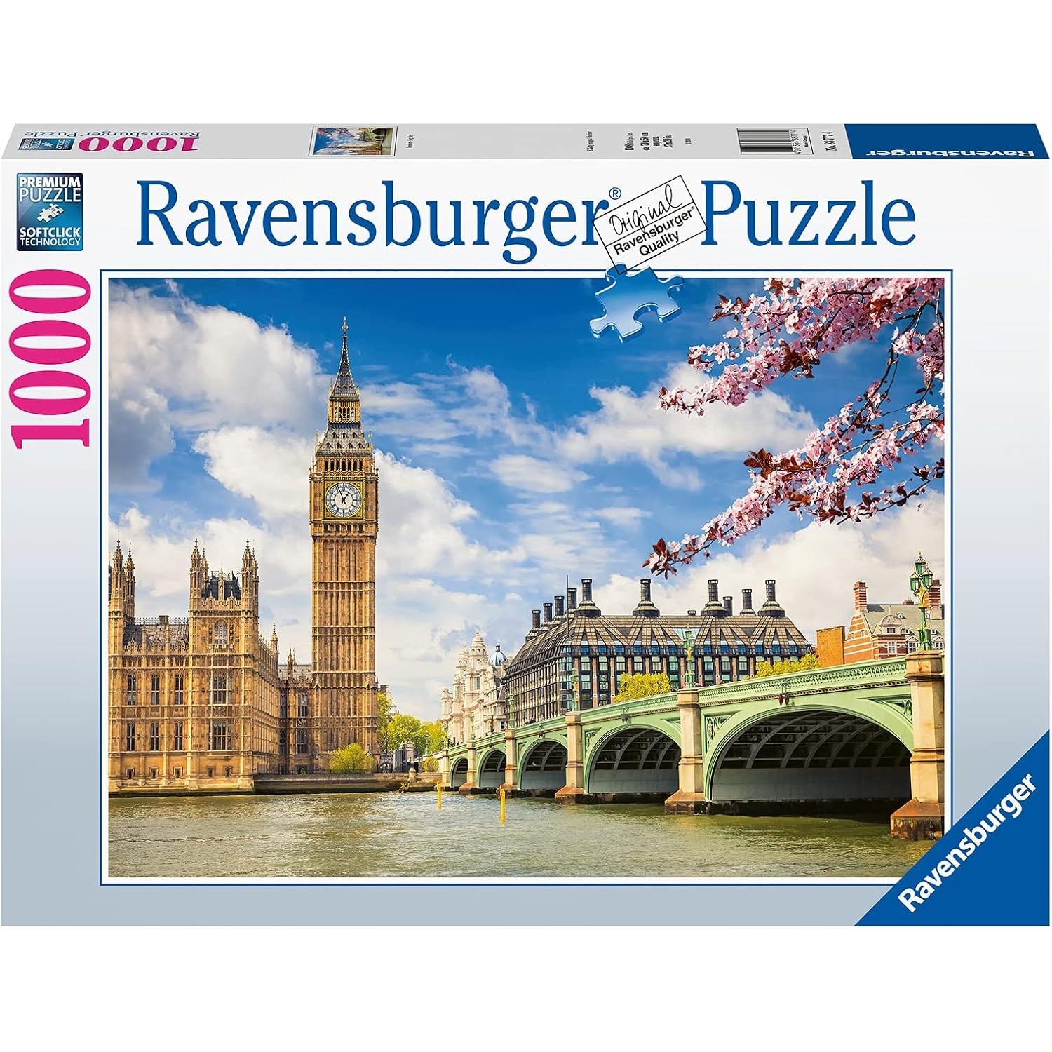 Ravensburger Puzzle 1000 Teile - Big Ben London (88777)