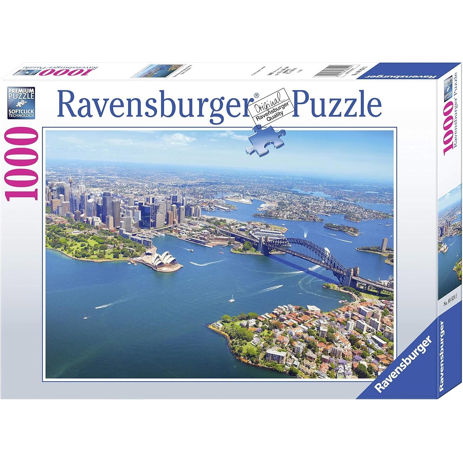 Ravensburger Puzzle 1000 Teile - Opera House und Harbour Bridge, Sydney (88824)