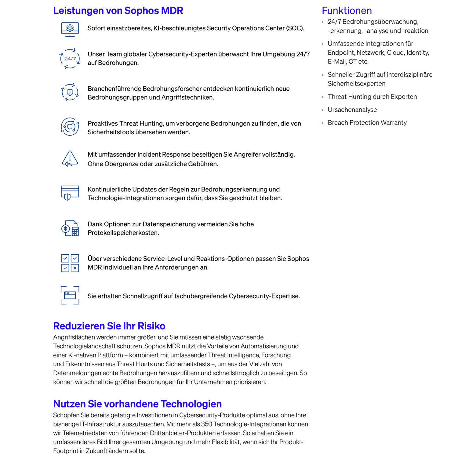 Sophos Central Managed Detection and Response Complete - 1-9 users - 12 Monate