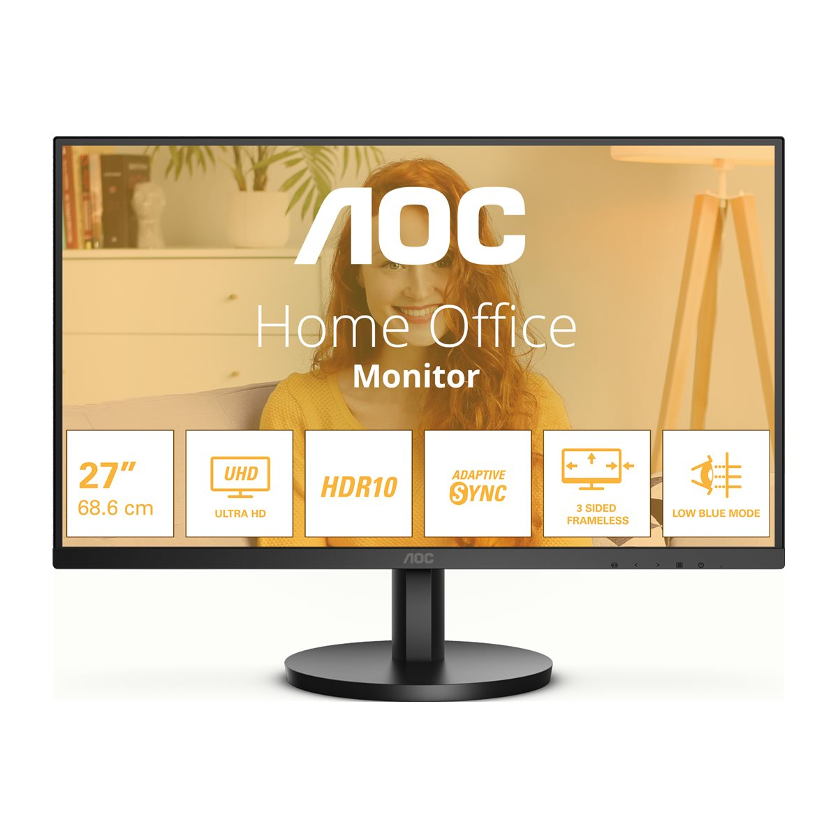 AOC U27B3M 68,6 cm (27 Zoll) 4K-LED-Monitor