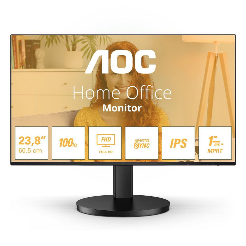 AOC Basic-line 24B3HA2 61 cm (24 Zoll) LED-Monitor