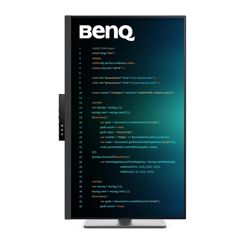 BenQ RD320U 81,3 cm (32 Zoll) 4K-LED-Monitor für Programmierer