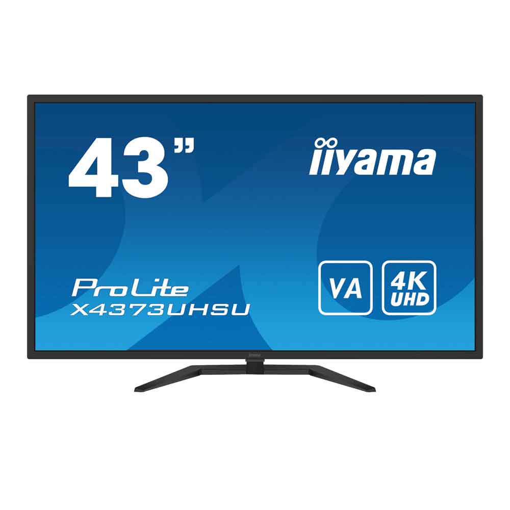 Iiyama ProLite X4373UHSU-B1 109.2 cm (43 Zoll) 4K-LED-Monitor