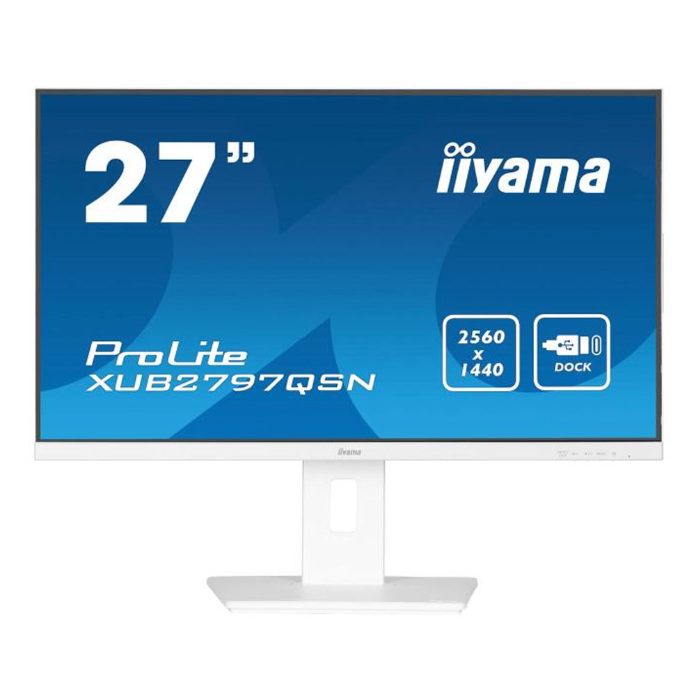 Iiyama ProLite XUB2797QSN-W2 68,5 cm (27 Zoll) LED-Monitor weiß