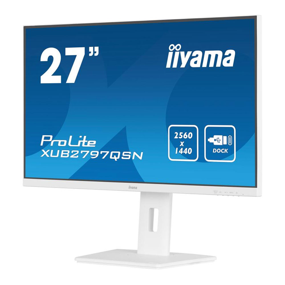 Iiyama ProLite XUB2797QSN-W2 68,5 cm (27 Zoll) LED-Monitor weiß