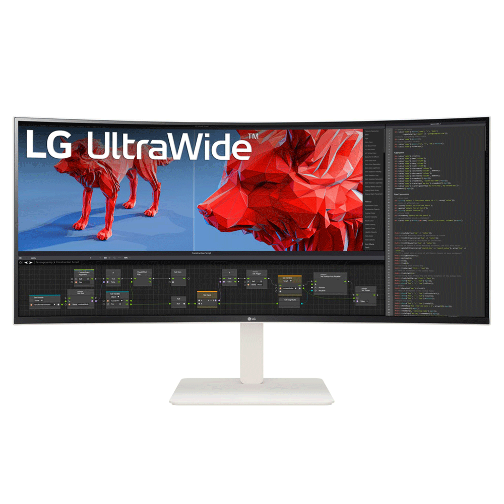 LG UltraWide 38WR85QC-W 96.5 cm (38 Zoll) Curved-LED-Monitor