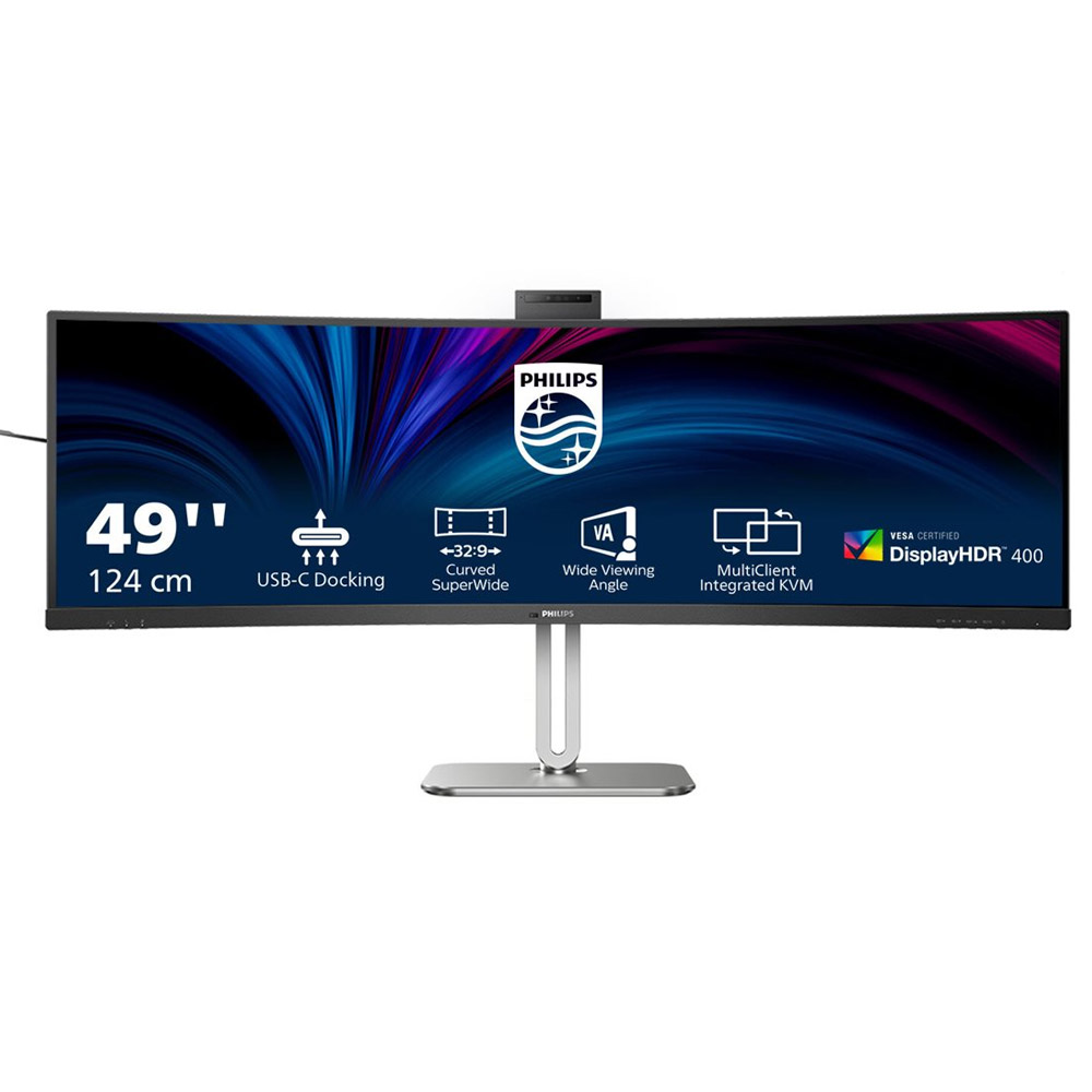 Philips 49B2U5900CH 124cm (48,8 Zoll) Curved-LED-Monitor
