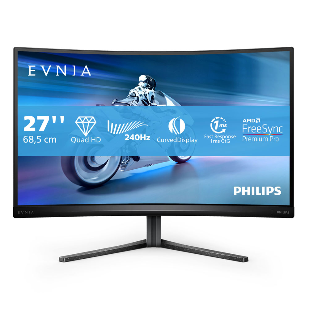 Philips Evnia 27M2C5500W 68,6 cm (27 Zoll) Curved-Gaming-Monitor