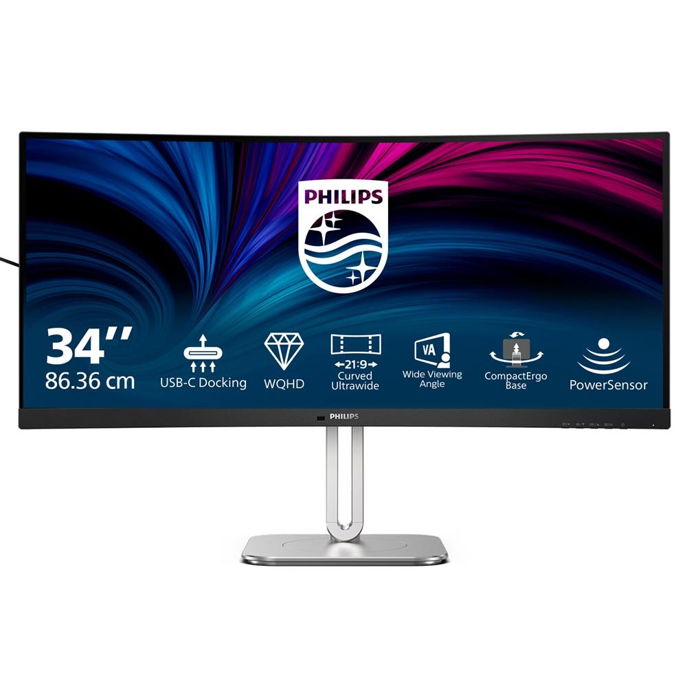 Philips 34B2U5600C 86,4 cm (34 Zoll) Curved-LED-Monitor