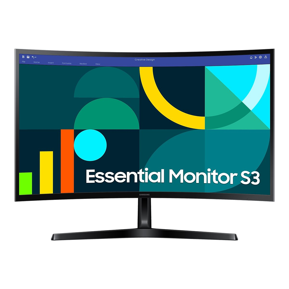 Samsung S27D366GAU S36GD Series 68.6 cm (27 Zoll) Curved-LED-Monitor