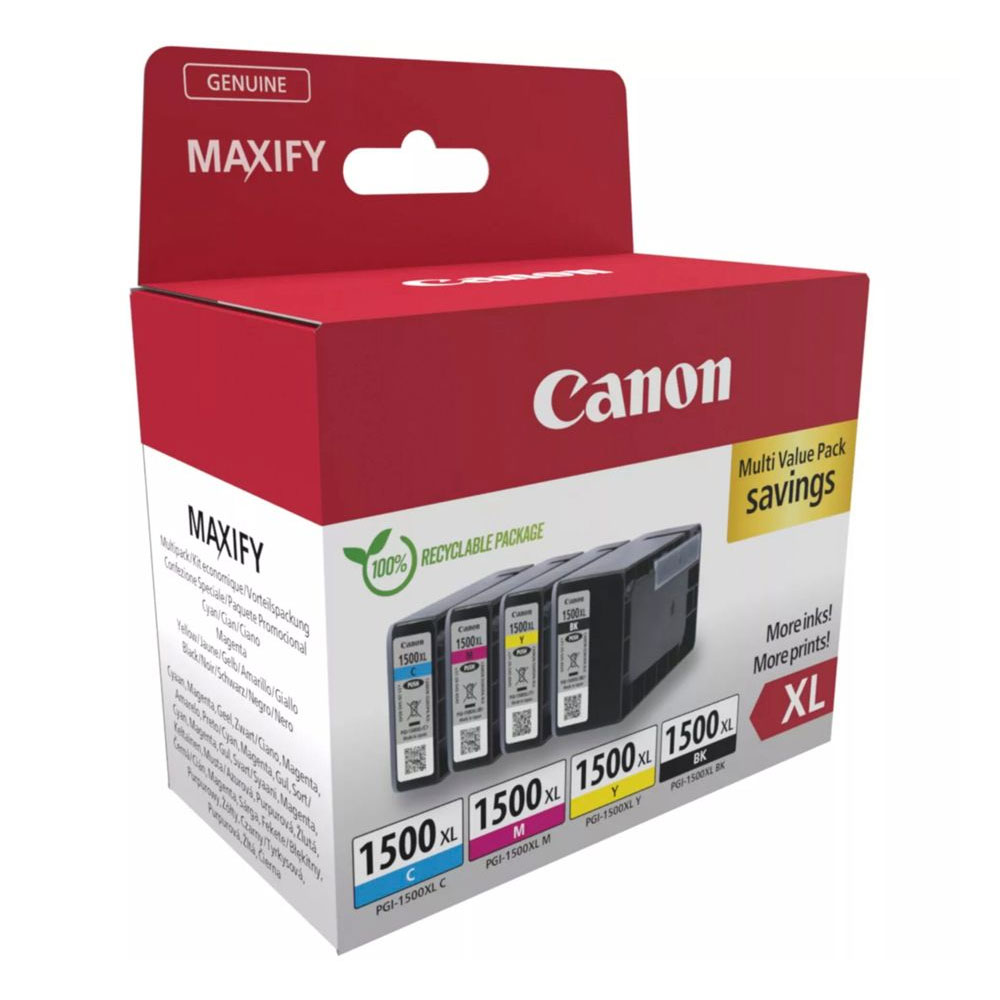 Canon PGI-1500XL Tintenpatronen Value Pack Multipack