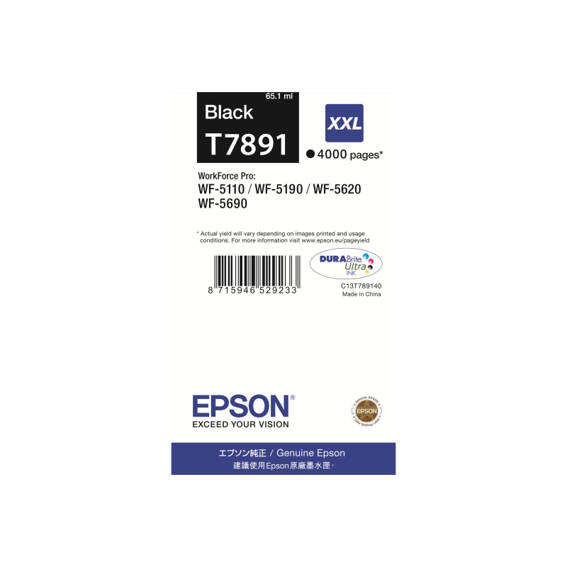 Epson C13T789140 Tintenpatrone schwarz