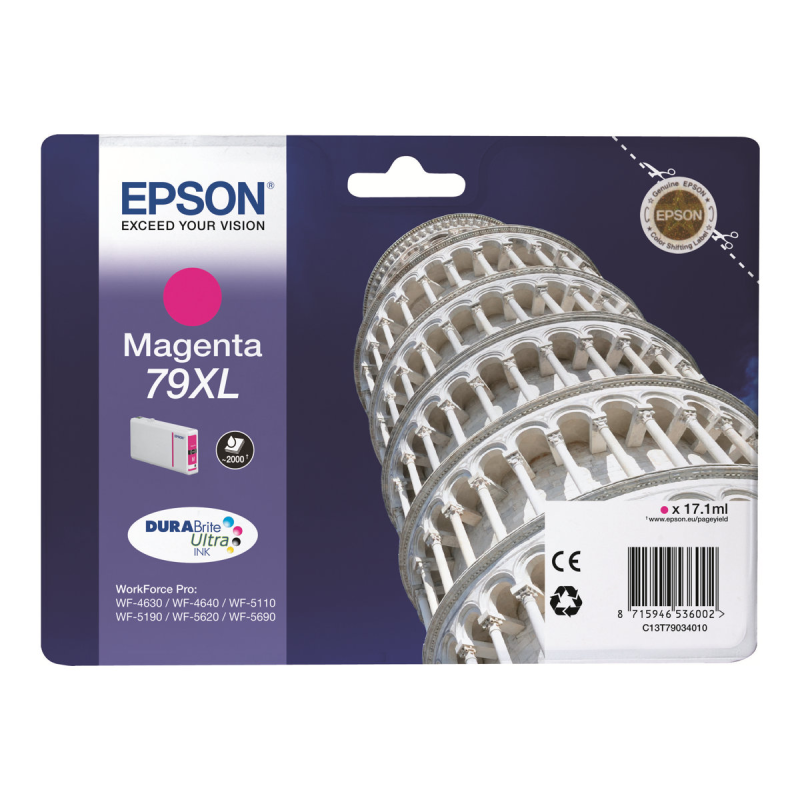 Epson C13T79034010 Tintenpatrone magenta