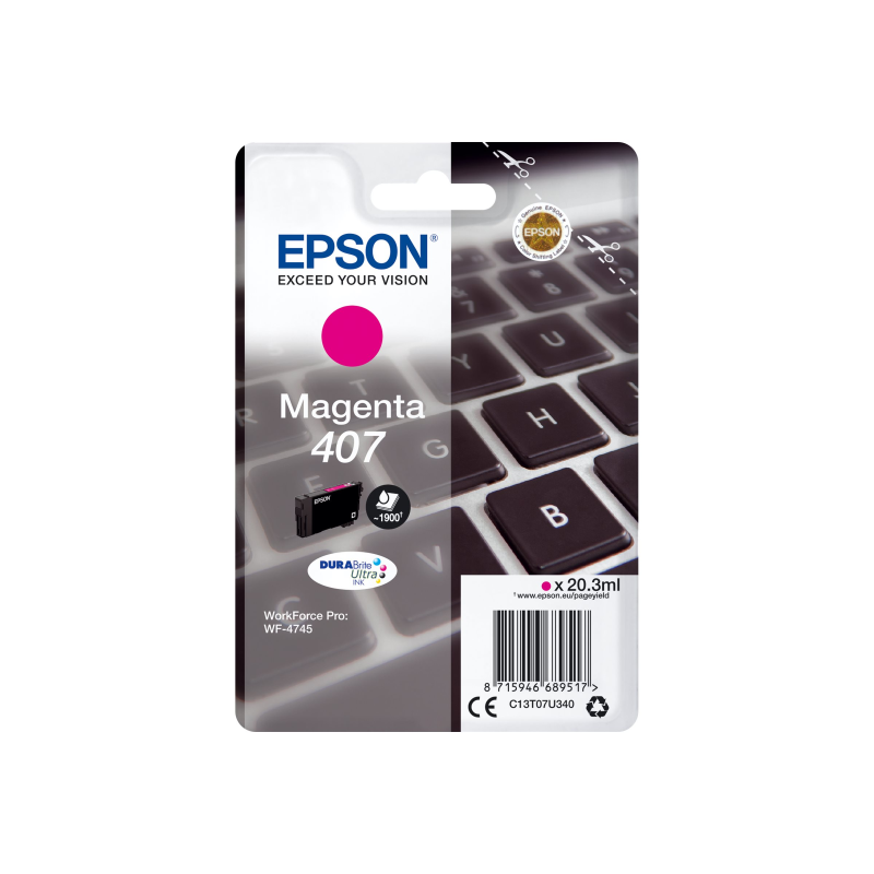 Epson 407 Tintenpatrone magenta