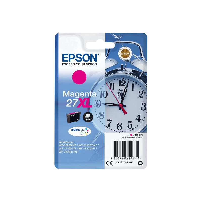 Epson No.27XL Tintenpatrone magenta