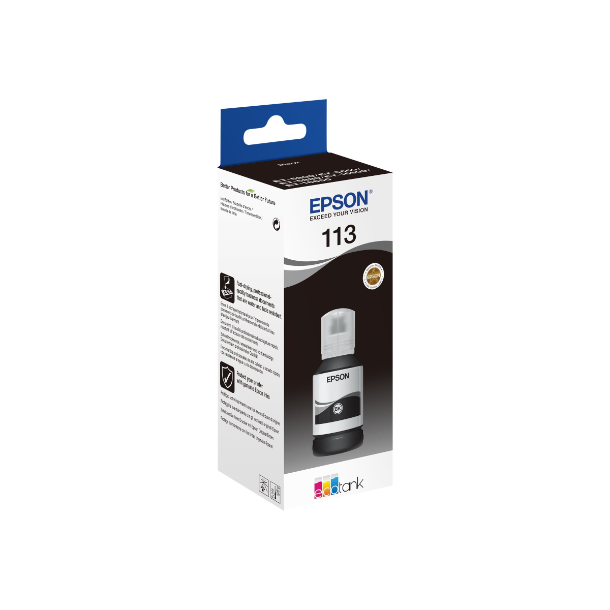 Epson Ink 113 EcoTank Pigment Black (C13T06B140)