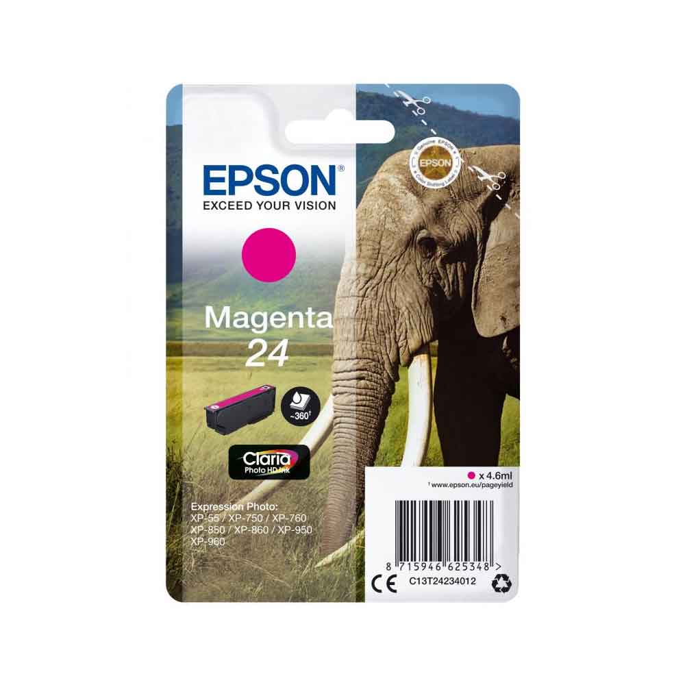 Epson No.24 Tintenpatrone magenta
