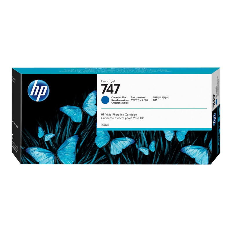 HP No.746 Tintenpatrone hromatic blau