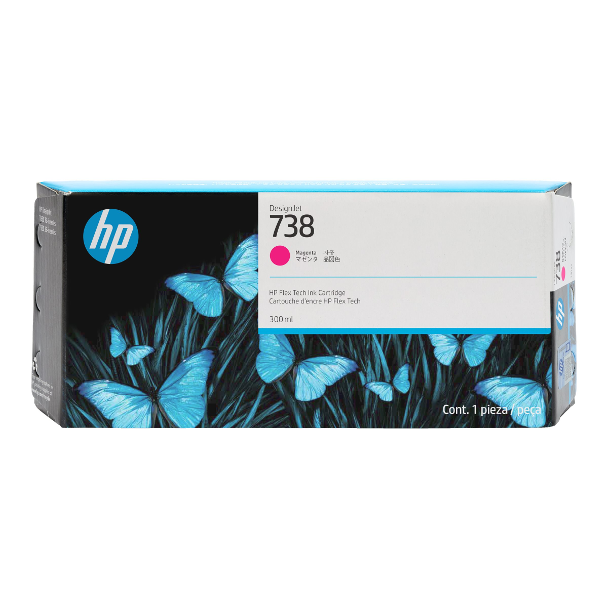 HP No. 738 Tintenpatrone magenta