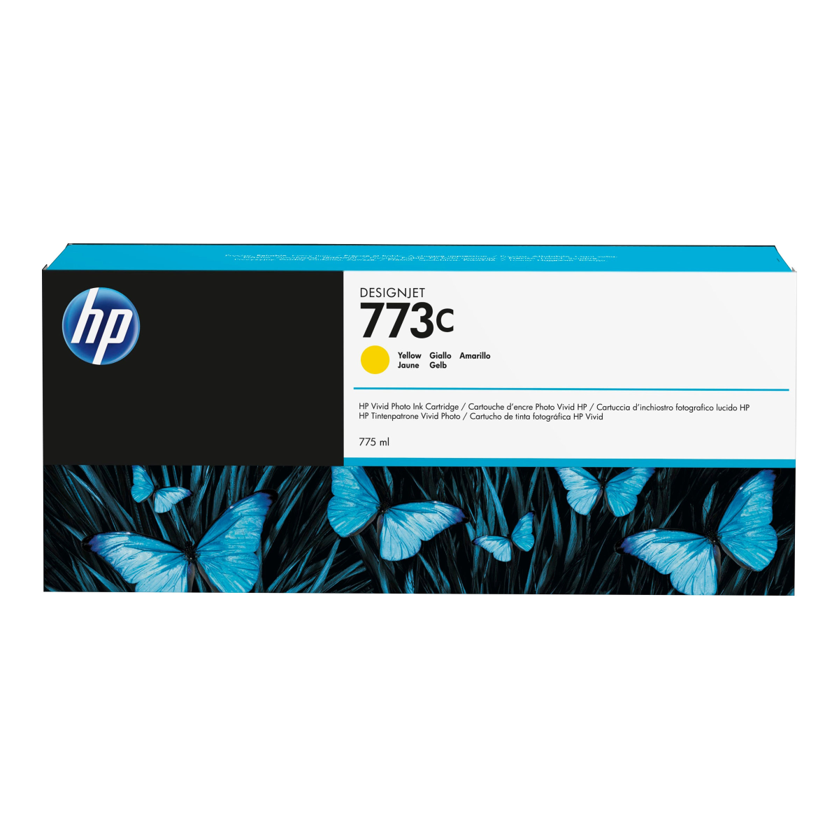 HP 773 Tintenpatrone gelb