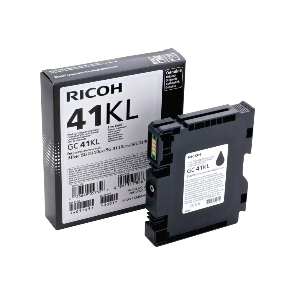 Ricoh GC41 LC Tintenpatrone schwarz