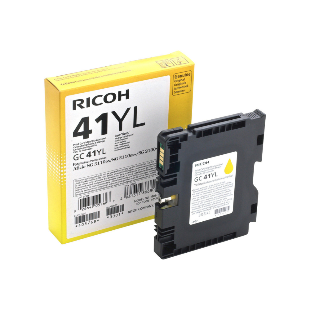 Ricoh GC41 LC Tintenpatrone gelb