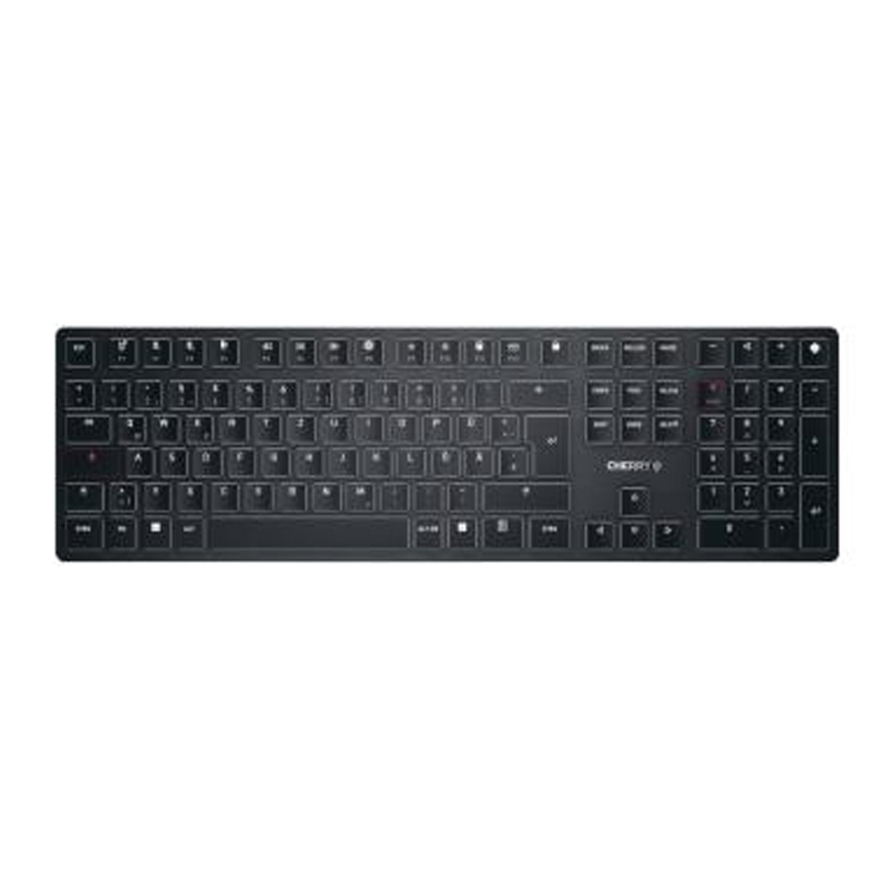 Cherry KW X ULP Ultra Flache Mechanische High-End-Tastatur schwarz (2.Wahl)