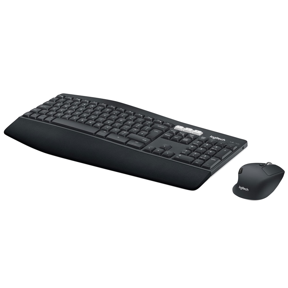 Logitech MK850 Funk-Tastatur-Maus-Set schwarz