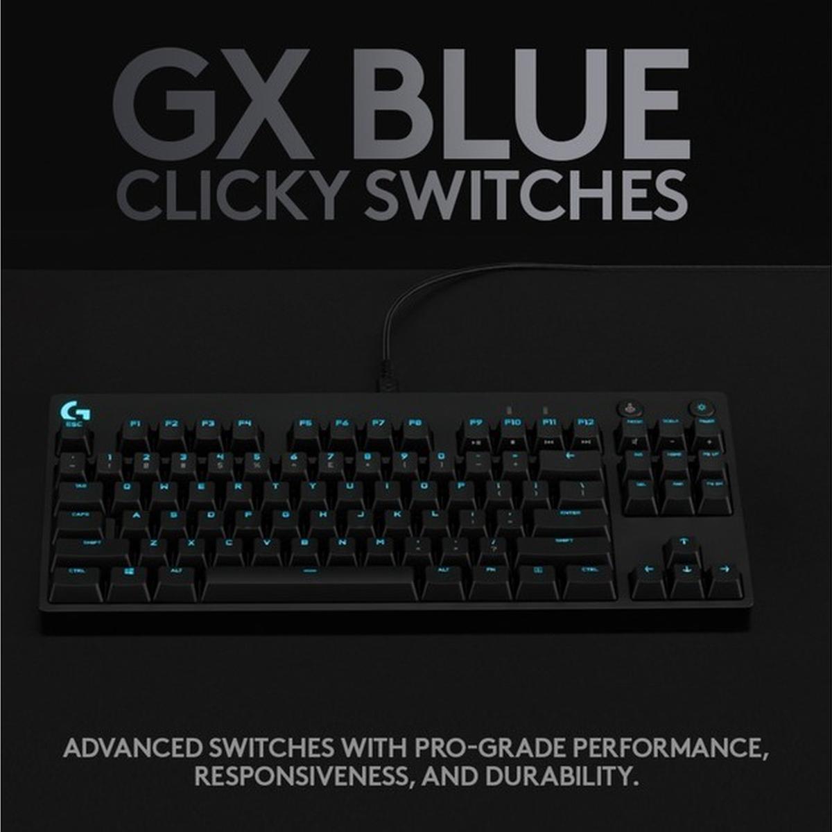 Logitech G PRO mechanische Gaming-Tastatur schwarz