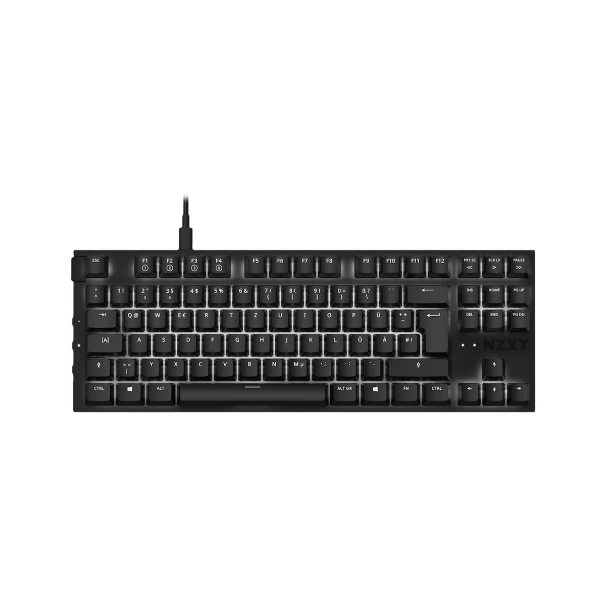 NZXT Function TKL Gaming-Tastatur schwarz