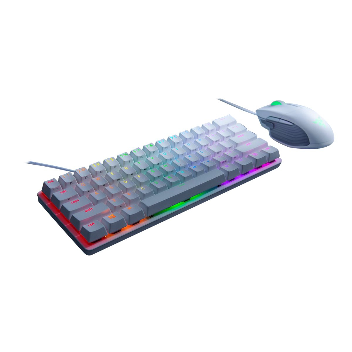 Razer Huntsman Mini Gaming-Tastatur Mercury weiß