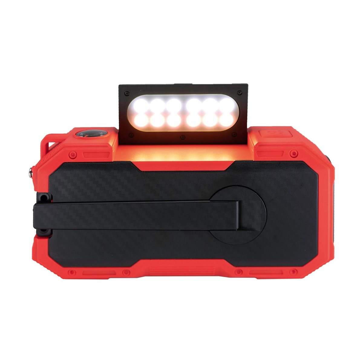 Albrecht 27911 DR 112 Outdoor Kurbelradio schwarz/rot