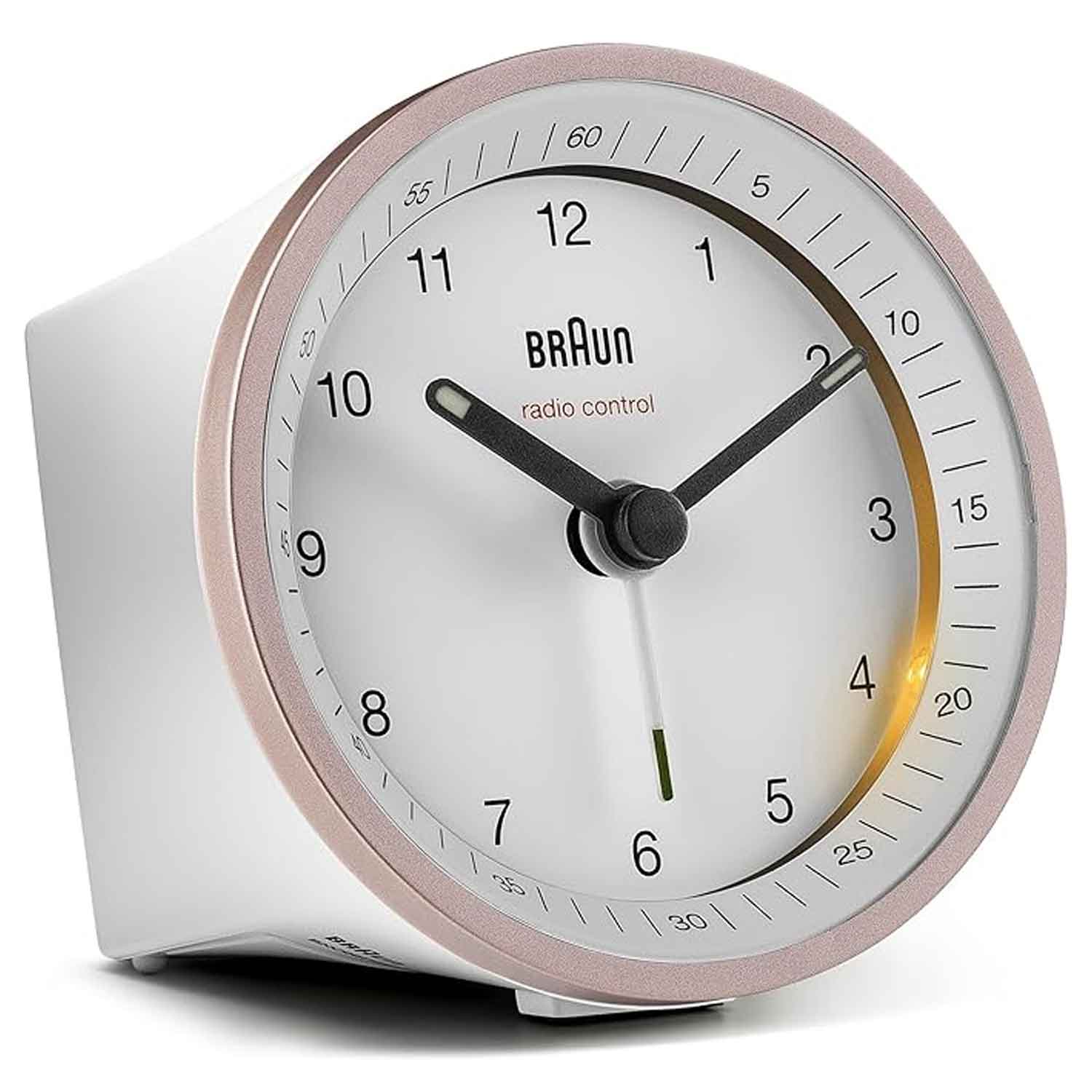 Braun BC07 Funkwecker weiß/rosa