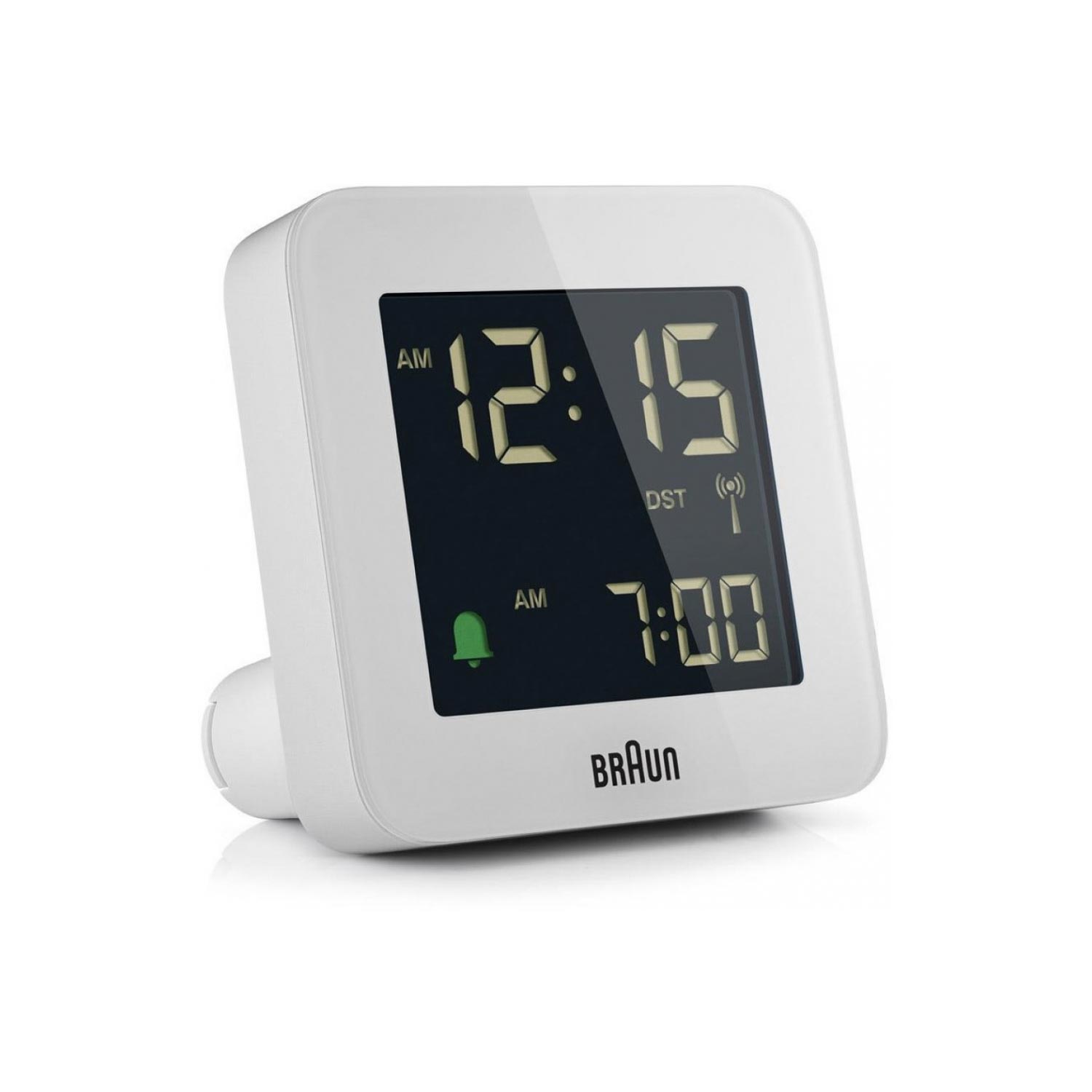 Braun BC09-DCF Funkwecker weiß