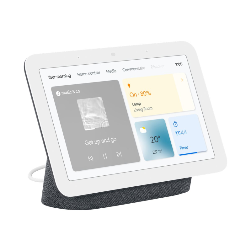 Google Nest Hub (2nd Gen) Smart-Display carbon