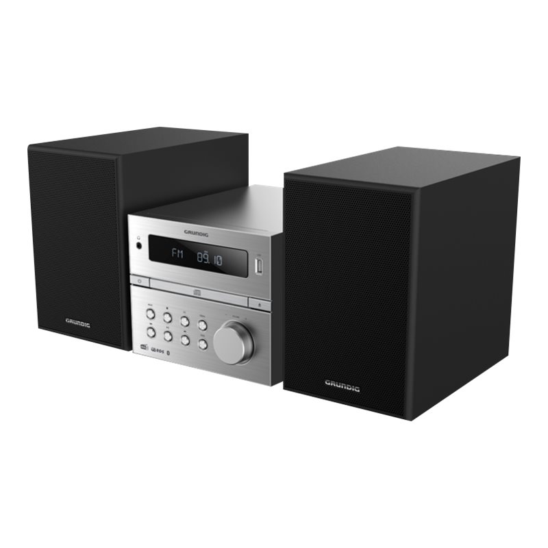 Grundig CMS 4200 BT DAB+ Micro HiFi System silber/schwarz