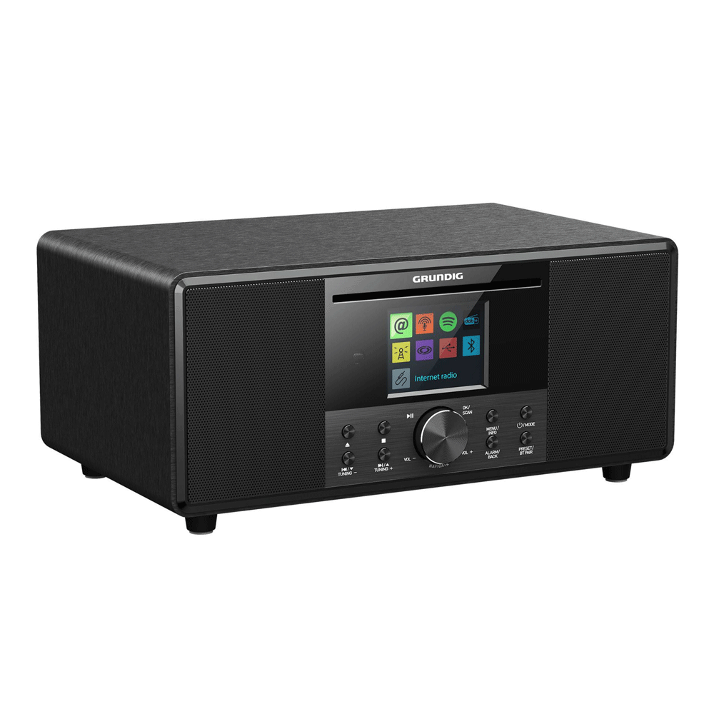 Grundig GIR1070 DTR 7000 All-In-One Internetradio schwarz